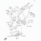 KLX125L (KLX125-B3) Рама