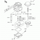 ZR-7S(ZR750-H4) CANADA ONLY Карбюратор в разборе