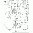 KX250 (KX250-M2) Карбюратор