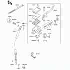 Ninja 250R (EX250-F17) Front master cylinder(f15-f18)