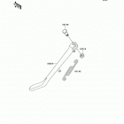 Vulcan 800 Drifter (VN800-E4) Подножка