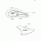 Eliminator 125 (BN125-A7) CANADA ONLY Decals(red)(a7)