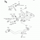 KX250 (KX250-M2) Механизм переключения передач