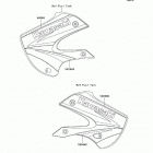 KLX110 (KLX110-A3) Decals(a3)