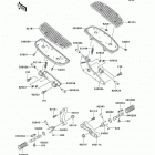 Vulcan 1500 Classic (VN1500-E7) Подножки