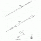 KX250 (KX250-M2) Тросы управления