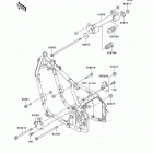 Vulcan 800 (VN800-A6) Крепление двигателя