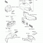 Concours (ZG1000-A15) Наклейки предупреждения