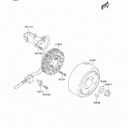 KLX400 (KLX400-B2) CANADA ONLY Генератор