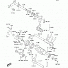 KLX400 (KLX400-A2) CANADA ONLY Механизм переключения передач