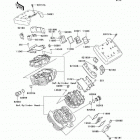 Vulcan 1500 Classic (VN1500-E7) Крышка головки цилиндров