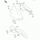 Vulcan 500 LTD (EN500-C8) Боковые обтекатели