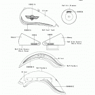 Vulcan 800 Classic (VN800-B9) Decals(m.p.silver)(vn800-b9)(cn)