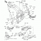 Z1000 (ZR1000-A2) Рама ,крепежные детали