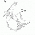 Vulcan 1500 Drifter (VN1500-R3) Рама