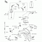 Z1000 (ZR1000-A2) Ignition switch / locks / reflectors(a1 / a2)