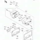 Vulcan 800 Classic (VN800-B9) Фонарь