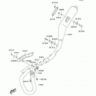 KLX400 (KLX400-A2) CANADA ONLY Глушитель