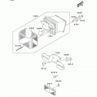 KLX400 (KLX400-A2) CANADA ONLY Фонарь