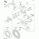KX500 (KX500-E16) Rear brake(kx500-e16)