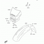 KLX400 (KLX400-B2) CANADA ONLY Переднее крыло(ья)