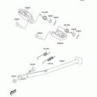 KLX400 (KLX400-B2) CANADA ONLY Подножка