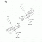 KX65 (KX65-A1) Подножки