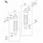 Vulcan 500 LTD (EN500-C8) Подвеска  /  амортизатор