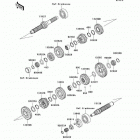 Vulcan 1500 Drifter (VN1500-R3) Transmission(r2-r5)