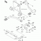 Vulcan 800 Drifter (VN800-E4) Механизм переключения передач