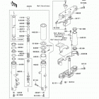 Vulcan 800 Drifter (VN800-E4) Передняя вилка