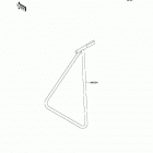 KX250F (KX250-N1) Подножка