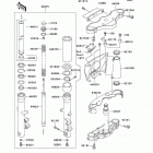 Vulcan 1500 Nomad Fi (VN1500-L5) Передняя вилка