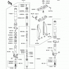 KX250 (KX250-M2) Передняя вилка