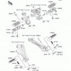 ZZR1200 (ZX1200-C2) Подножки