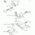 Ninja ZX-6R (ZX636-B2) Подножки