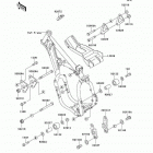KX500 (KX500-E16) Рама ,крепежные детали