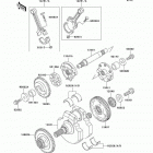 Vulcan 1500 Classic (VN1500-E6) Коленвал
