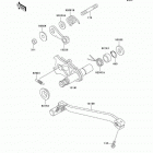 KLX300R (KLX300-A5) Механизм переключения передач