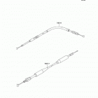 KX500 (KX500-E14) Тросы управления