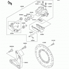 Vulcan 1500 Classic (VN1500-E7) Задний тормоз