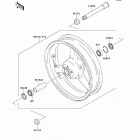 Z1000 (ZR1000-A2) Переднее колесо