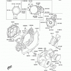 KLX400 (KLX400-B2) CANADA ONLY Крышки двигателя