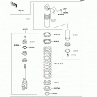 KX500 (KX500-E16) Амортизатор