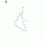 KX500 (KX500-E14) Подножка