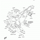 KLX400 (KLX400-A2) CANADA ONLY Рама