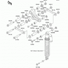KX500 (KX500-E14) Задняя подвеска