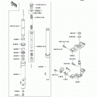 KX65 (KX65-A1) Передняя вилка