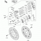 Z1000 (ZR1000-A2) Передний тормоз