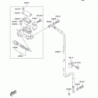 KLX400 (KLX400-B2) CANADA ONLY Главный тормозной цилиндр,передний